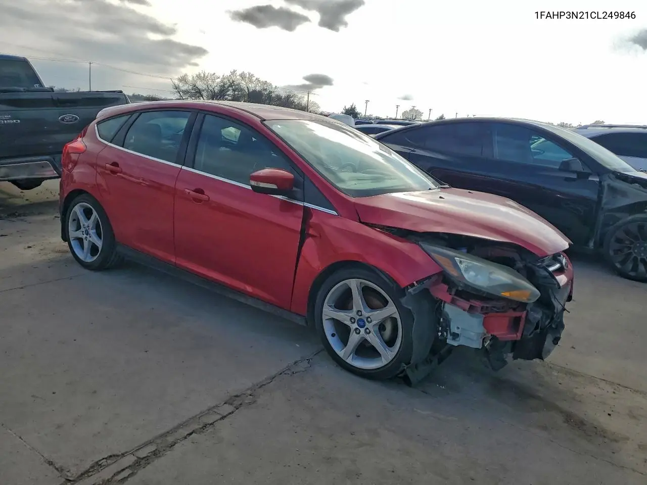 1FAHP3N21CL249846 2012 Ford Focus Titanium