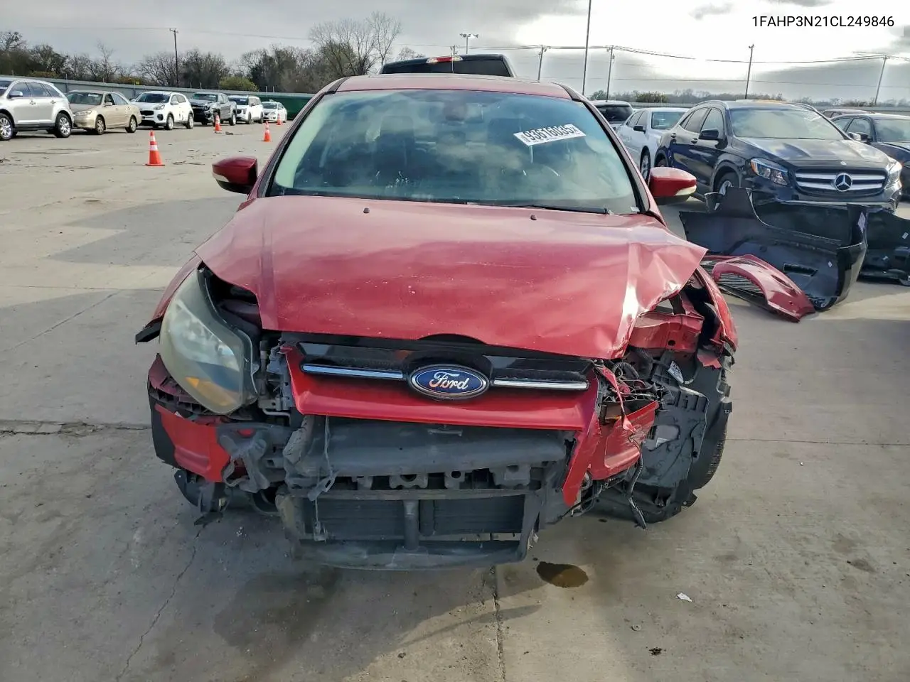 1FAHP3N21CL249846 2012 Ford Focus Titanium