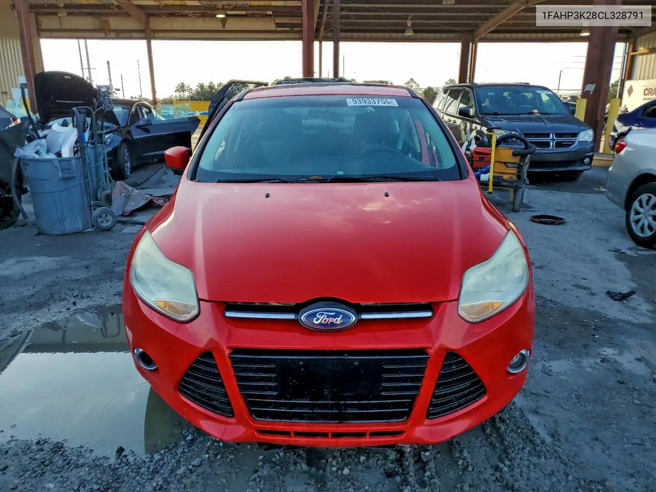 1FAHP3K28CL328791 2012 Ford Focus Se