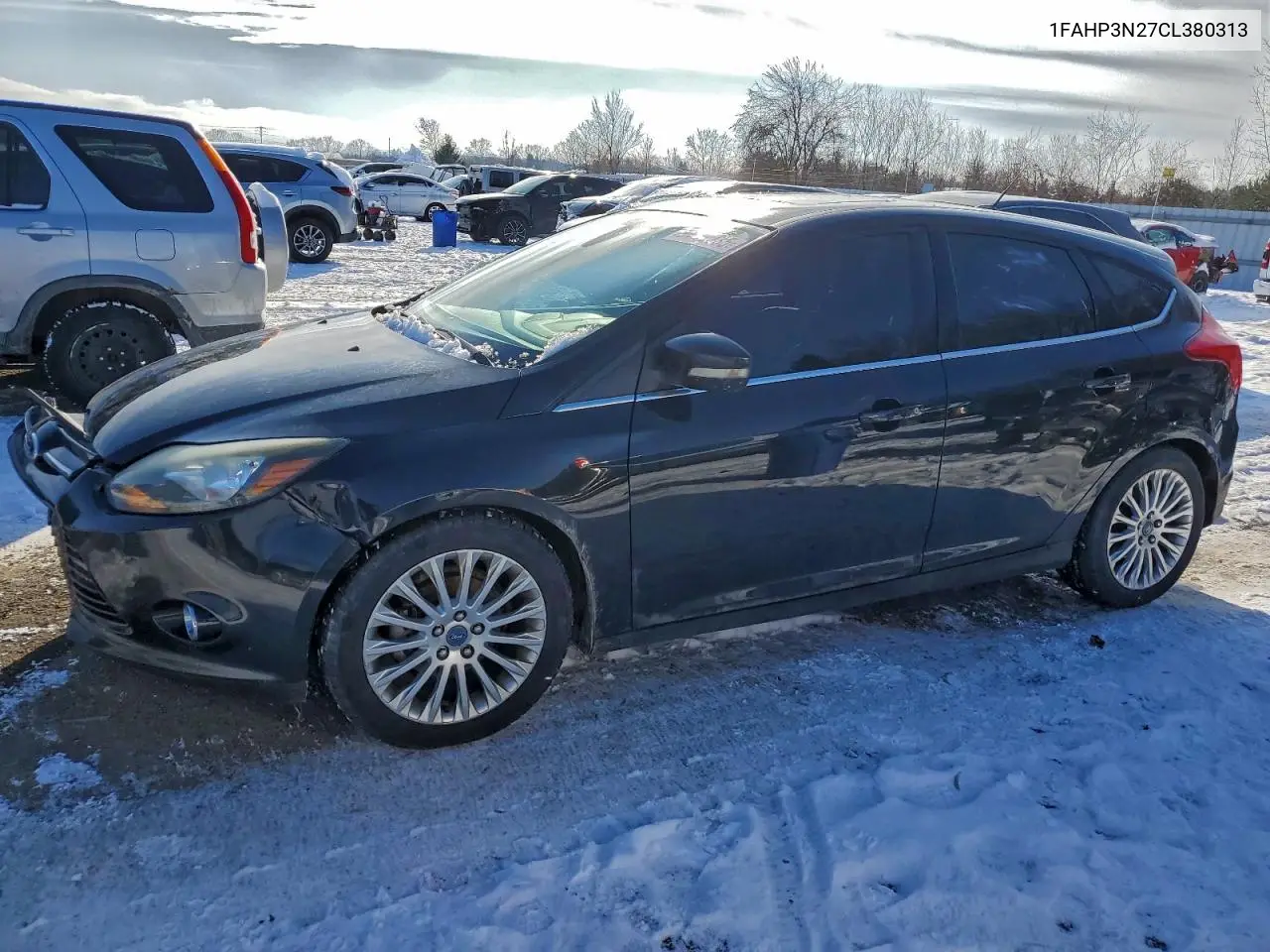 1FAHP3N27CL380313 2012 Ford Focus Titanium