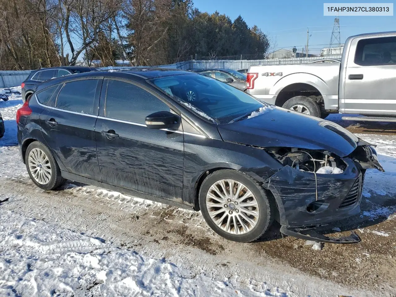 1FAHP3N27CL380313 2012 Ford Focus Titanium