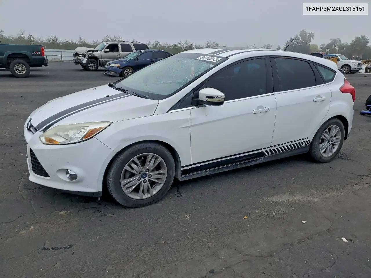 1FAHP3M2XCL315151 2012 Ford Focus Sel