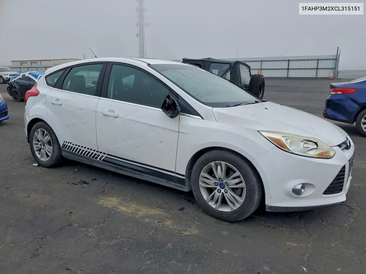1FAHP3M2XCL315151 2012 Ford Focus Sel