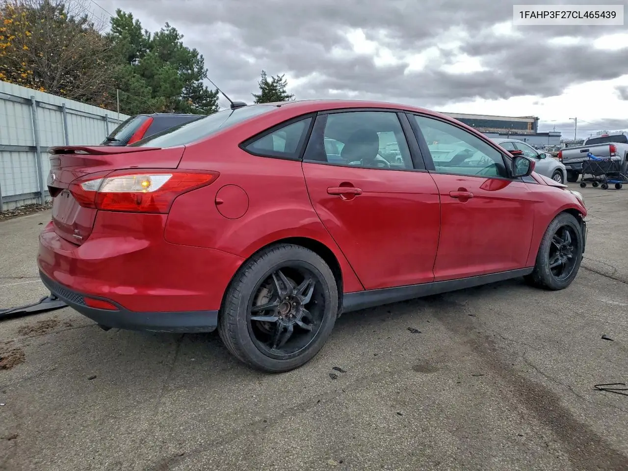 1FAHP3F27CL465439 2012 Ford Focus Se