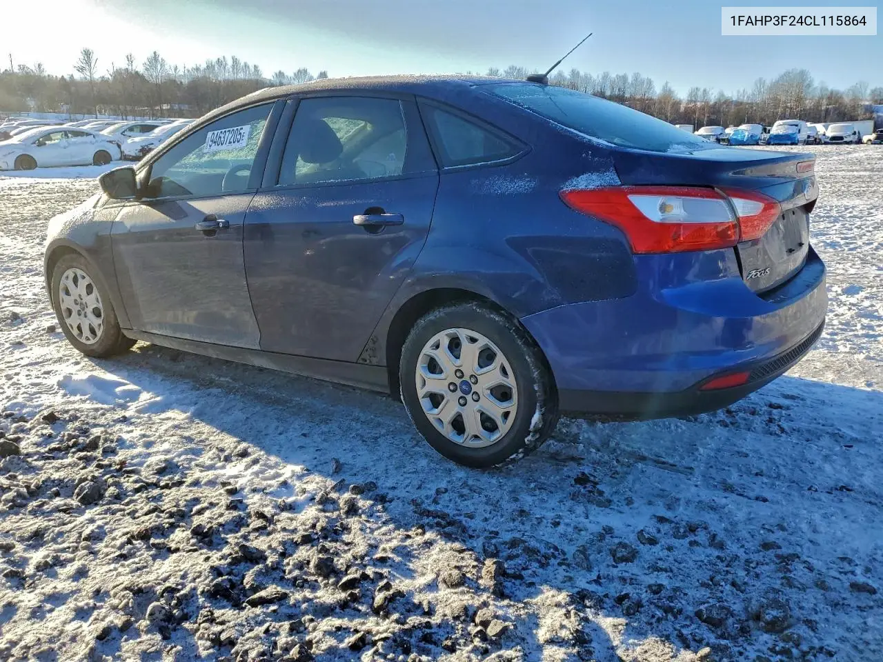 1FAHP3F24CL115864 2012 Ford Focus Se