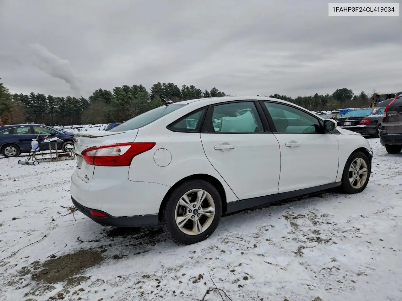 1FAHP3F24CL419034 2012 Ford Focus Se
