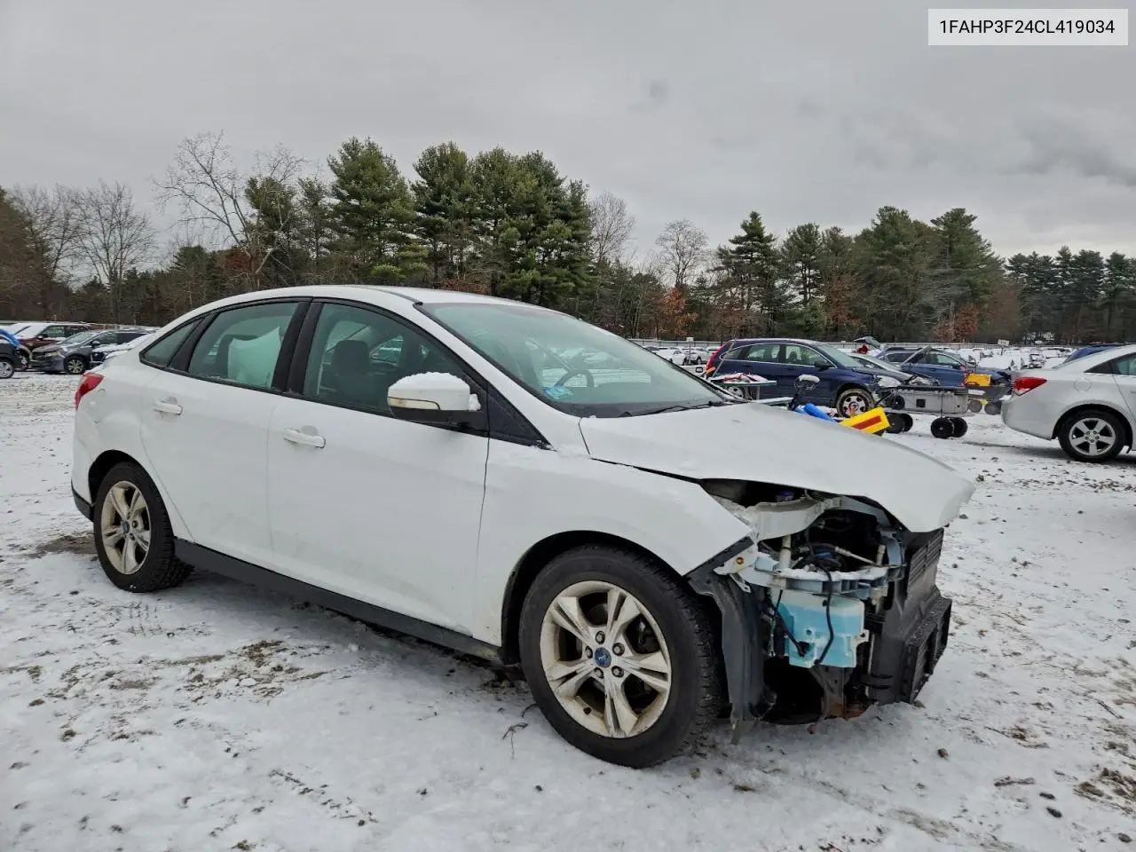1FAHP3F24CL419034 2012 Ford Focus Se
