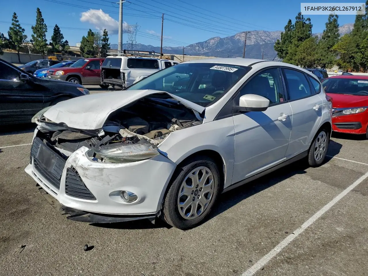 1FAHP3K26CL267912 2012 Ford Focus Se
