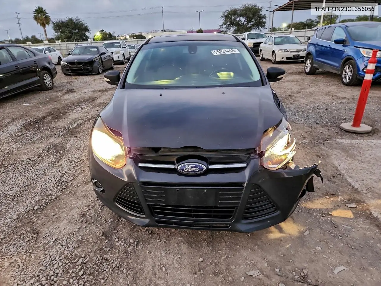 1FAHP3N23CL356056 2012 Ford Focus Titanium