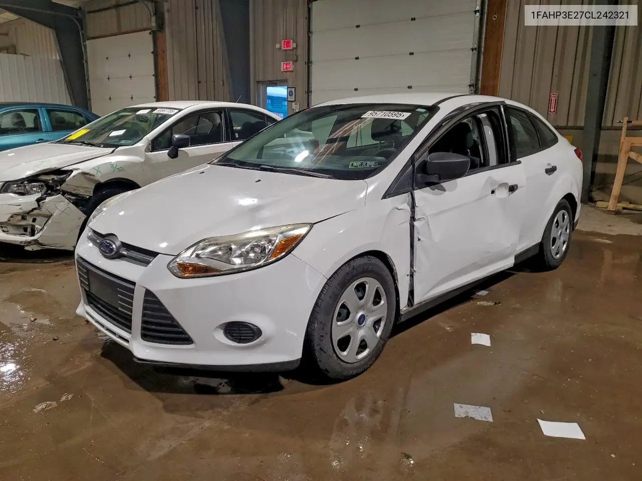 1FAHP3E27CL242321 2012 Ford Focus S