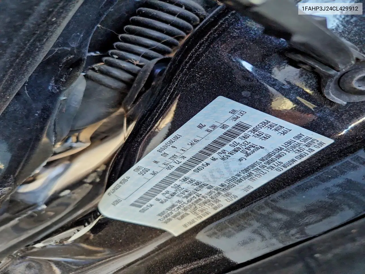 1FAHP3J24CL429912 2012 Ford Focus Titanium