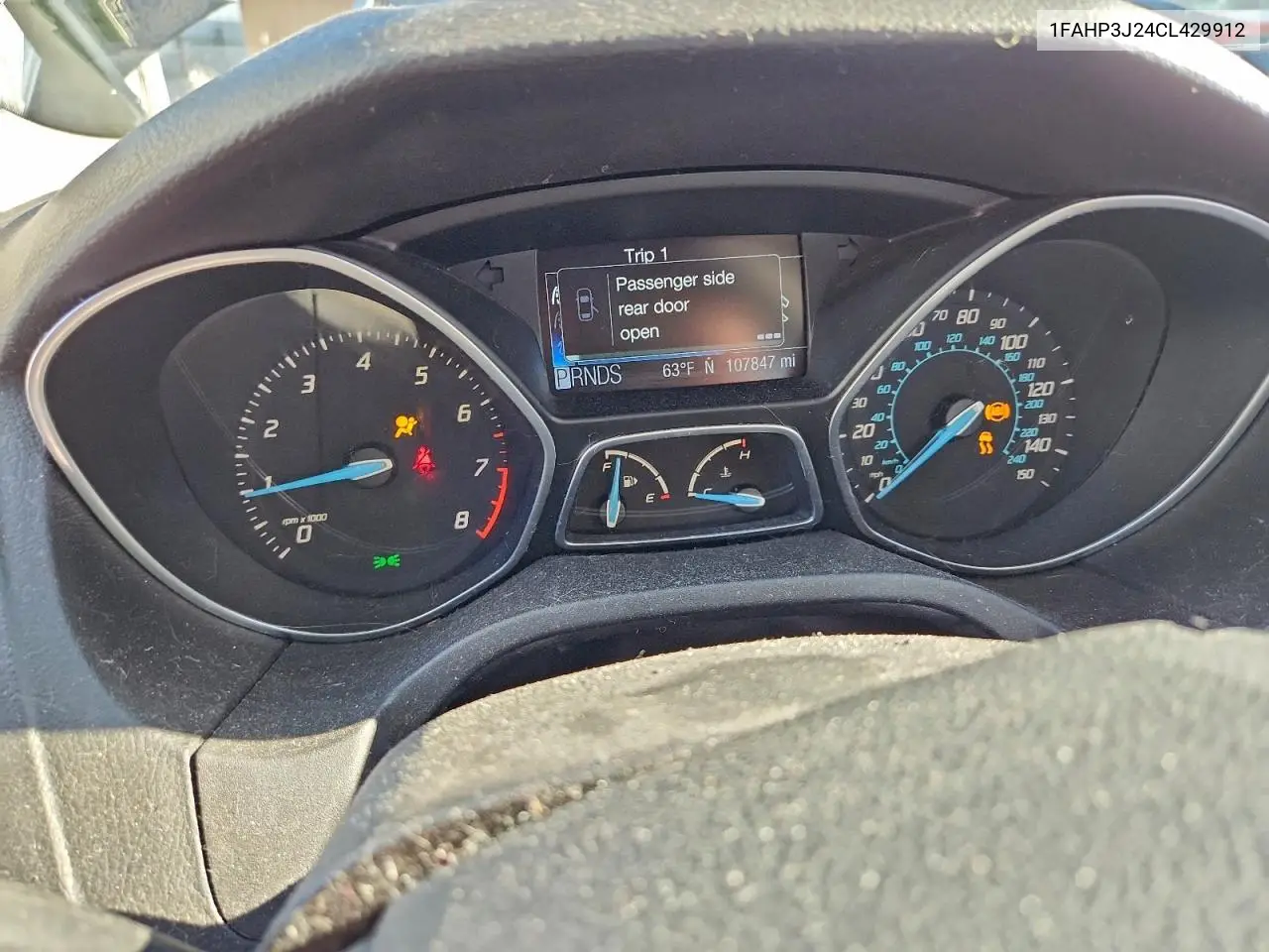 1FAHP3J24CL429912 2012 Ford Focus Titanium