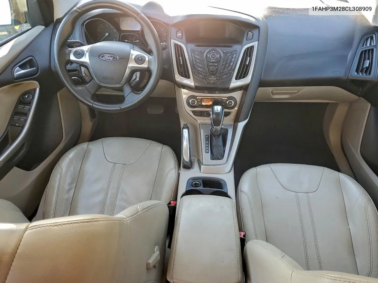 1FAHP3M28CL308909 2012 Ford Focus Sel