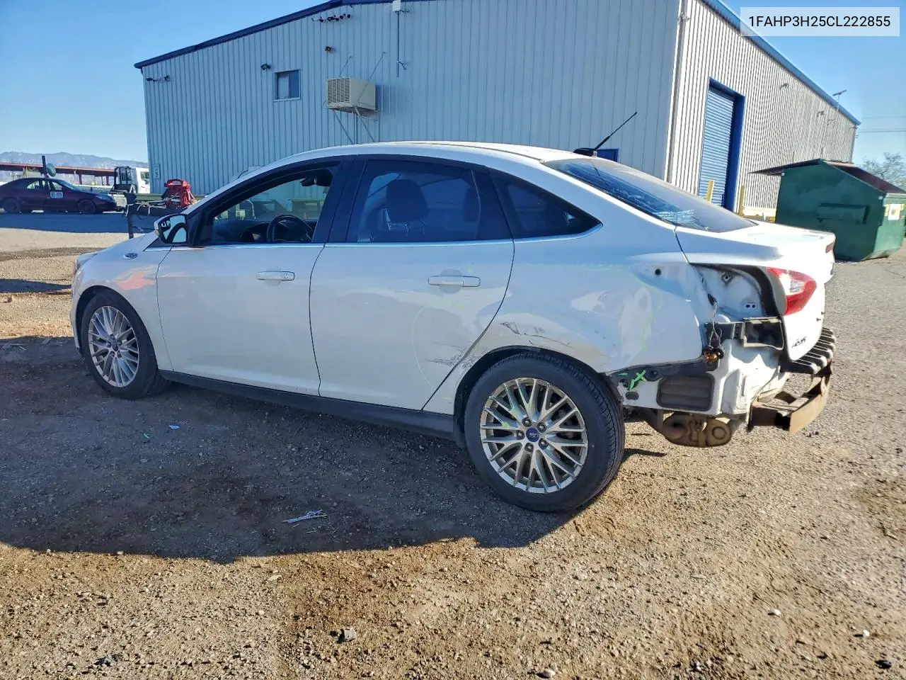 1FAHP3H25CL222855 2012 Ford Focus Sel