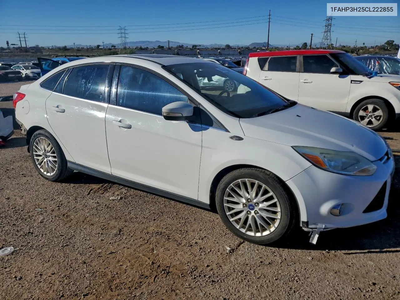 1FAHP3H25CL222855 2012 Ford Focus Sel