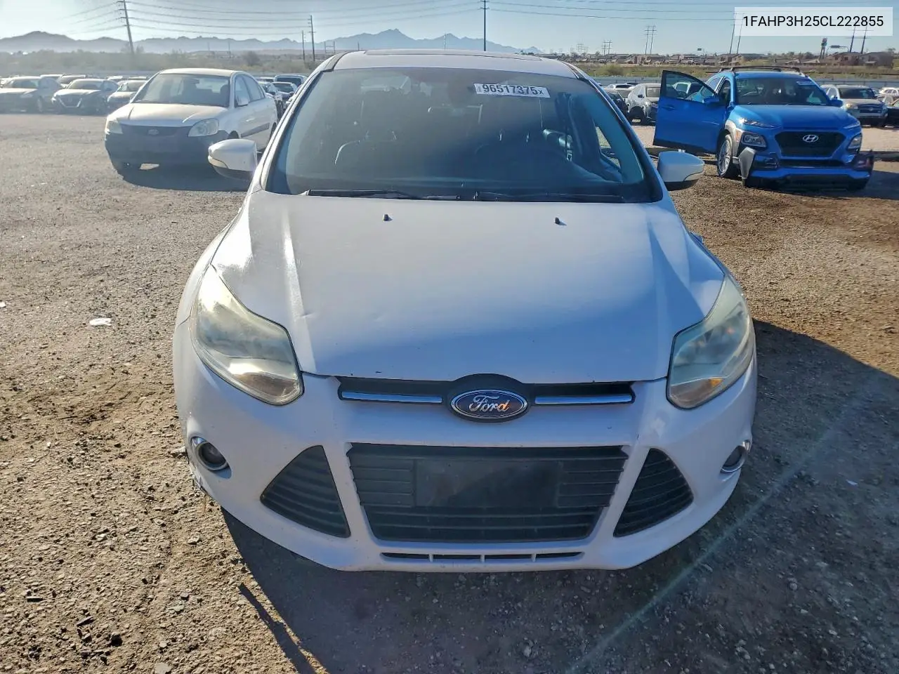 1FAHP3H25CL222855 2012 Ford Focus Sel