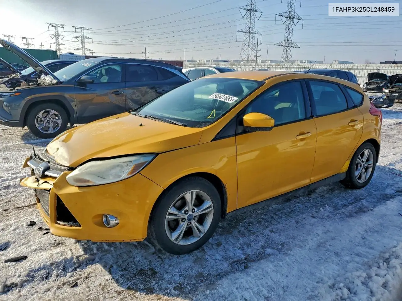 1FAHP3K25CL248459 2012 Ford Focus Se