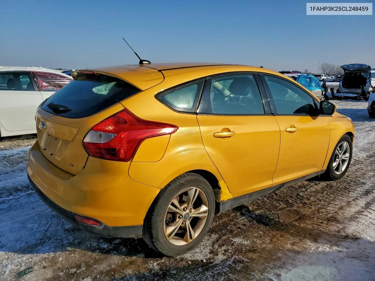 1FAHP3K25CL248459 2012 Ford Focus Se