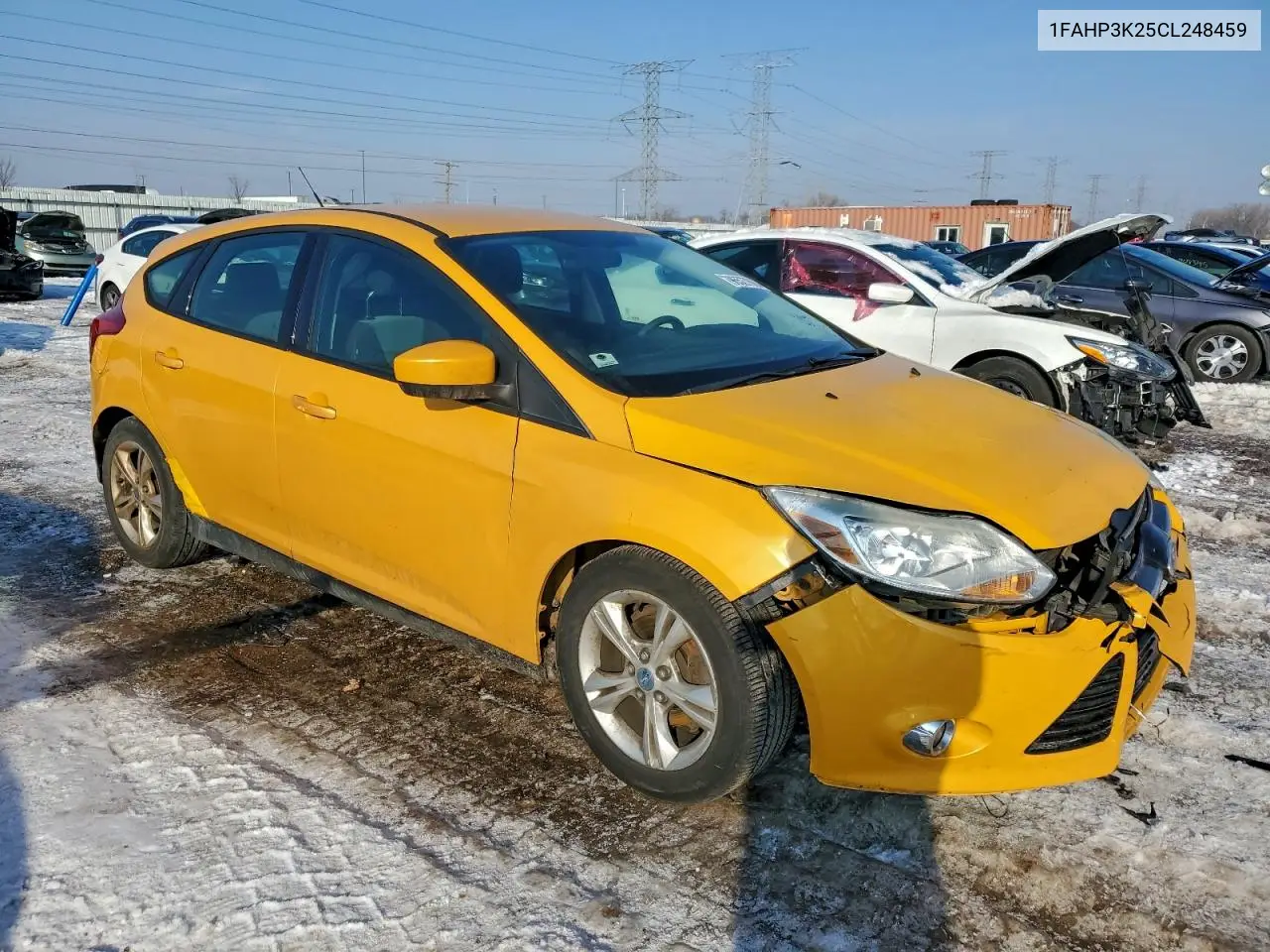 1FAHP3K25CL248459 2012 Ford Focus Se