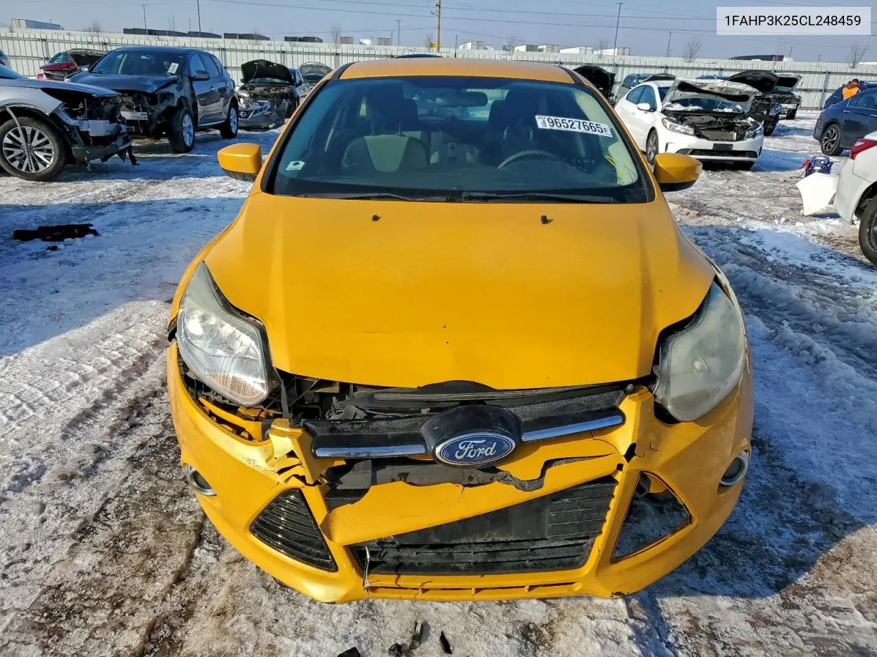 1FAHP3K25CL248459 2012 Ford Focus Se