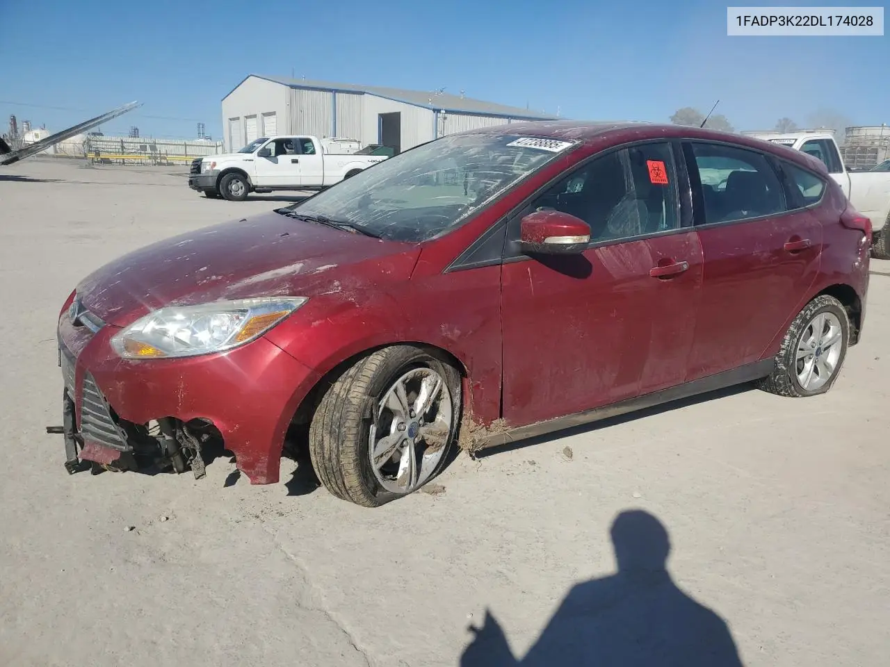 1FADP3K22DL174028 2013 Ford Focus Se