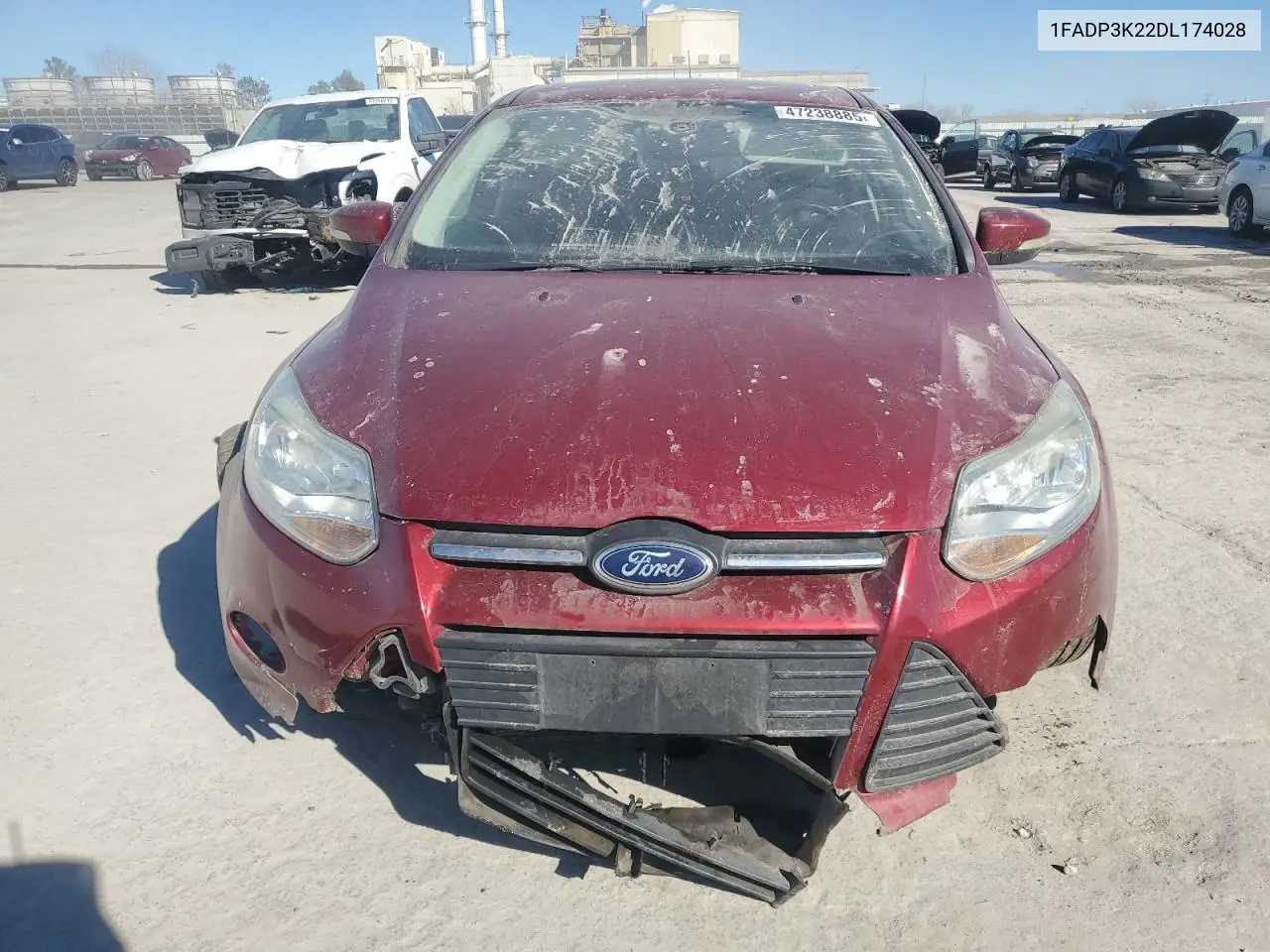1FADP3K22DL174028 2013 Ford Focus Se