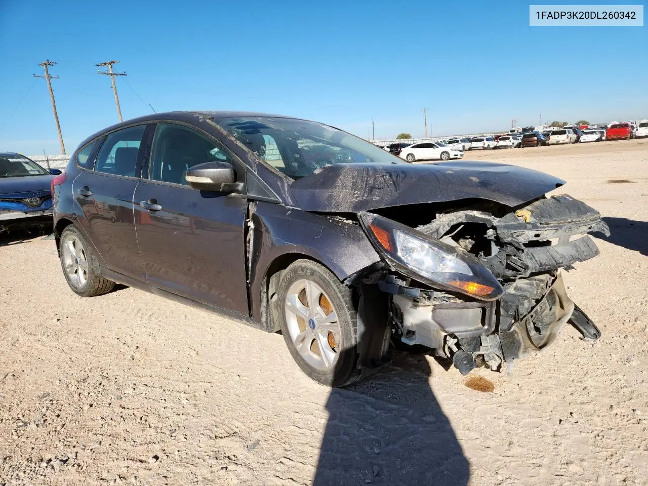 1FADP3K20DL260342 2013 Ford Focus Se