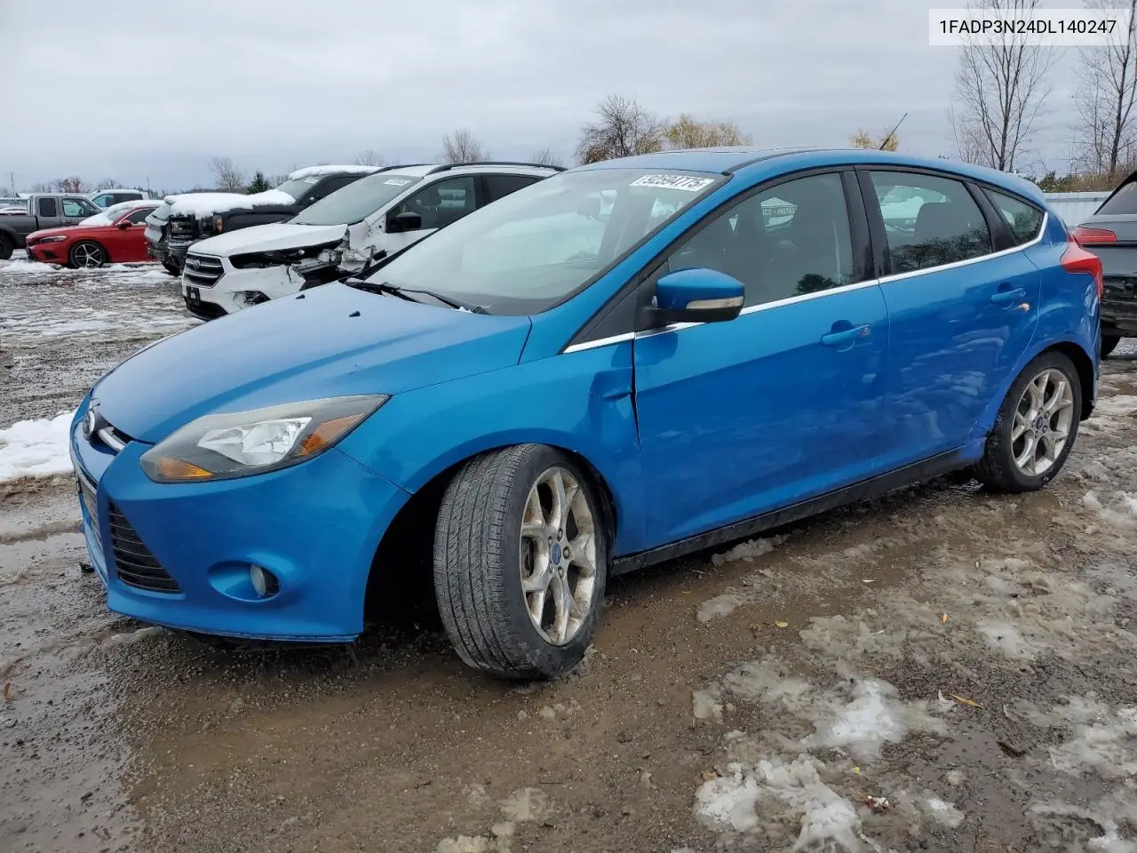 1FADP3N24DL140247 2013 Ford Focus Titanium