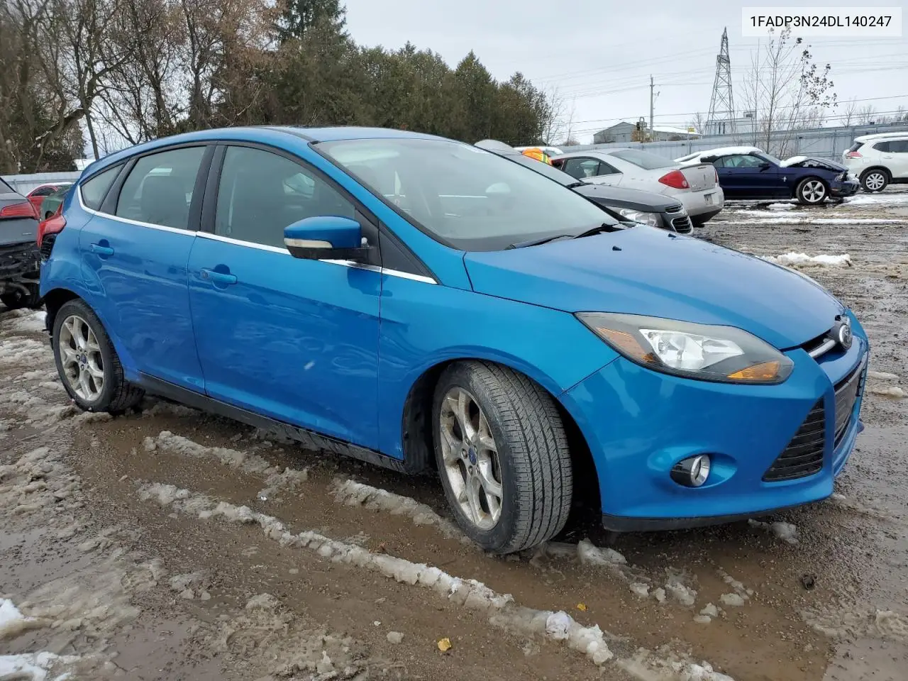 1FADP3N24DL140247 2013 Ford Focus Titanium