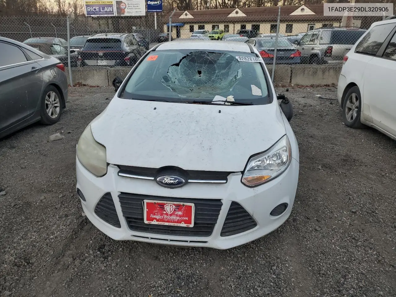 1FADP3E29DL320906 2013 Ford Focus S