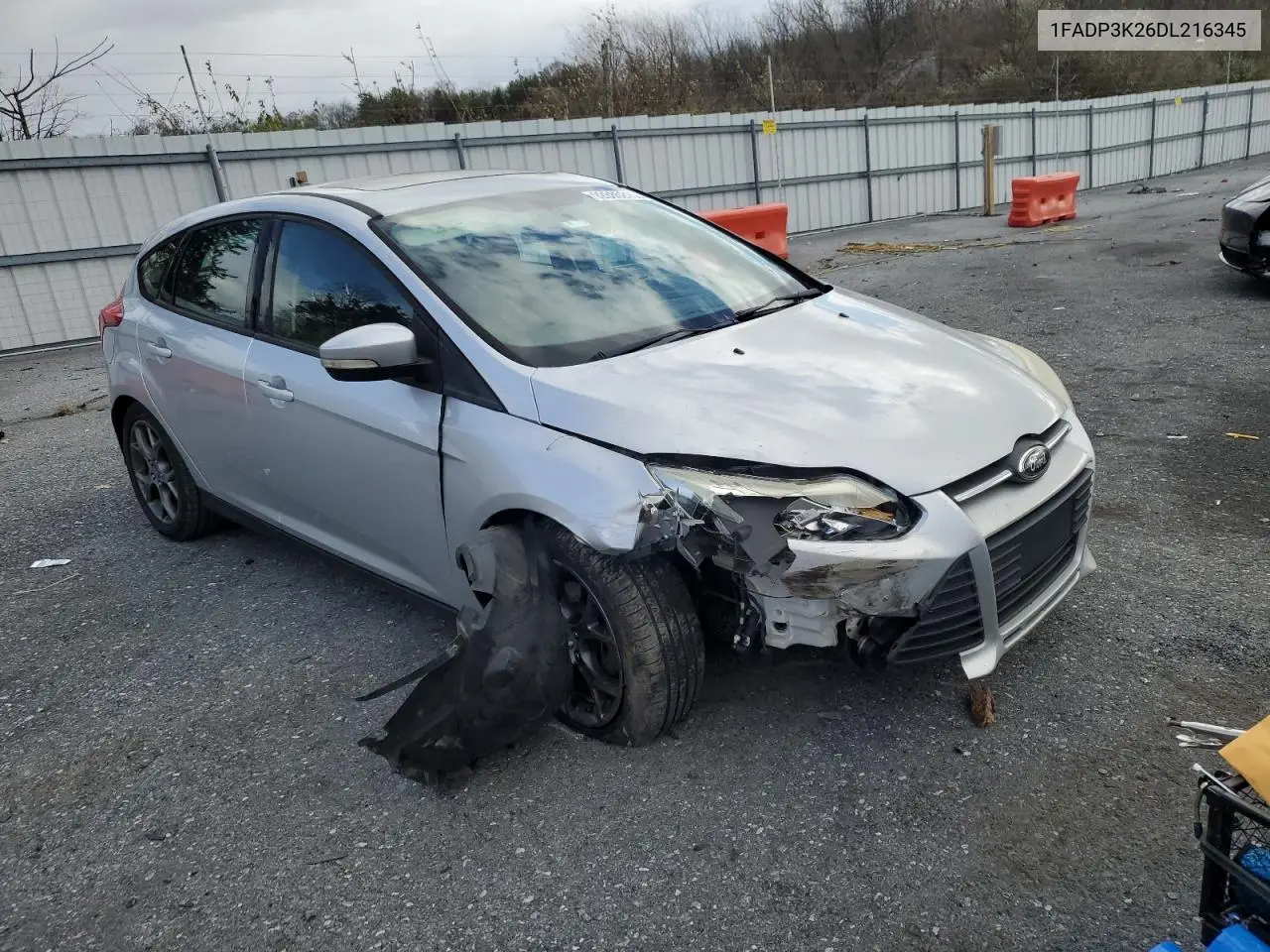 1FADP3K26DL216345 2013 Ford Focus Se