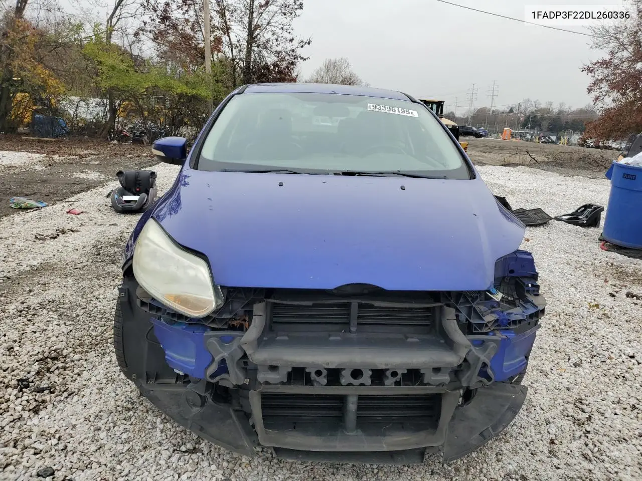 1FADP3F22DL260336 2013 Ford Focus Se