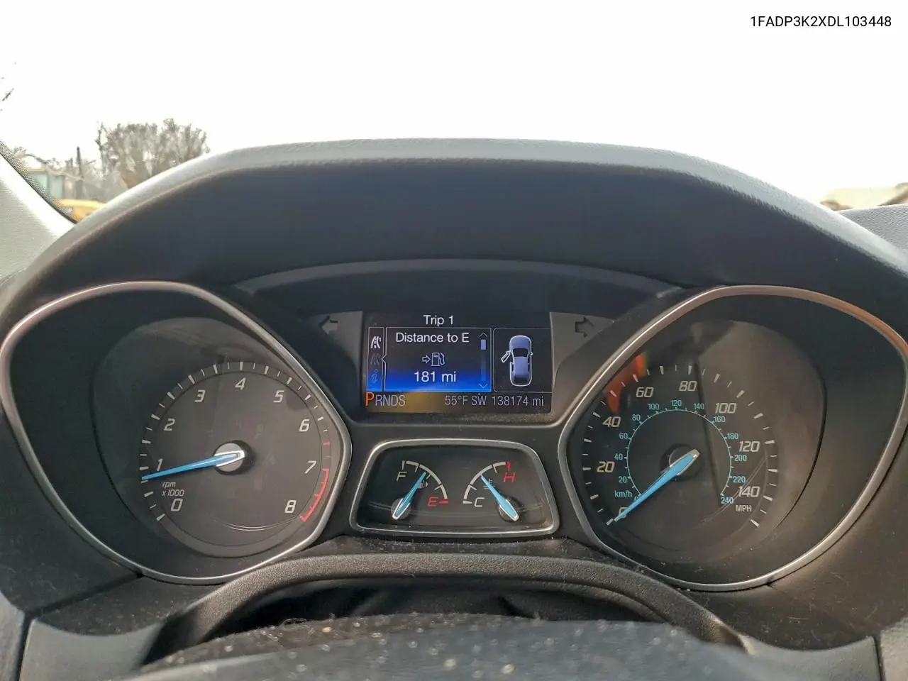 1FADP3K2XDL103448 2013 Ford Focus Se