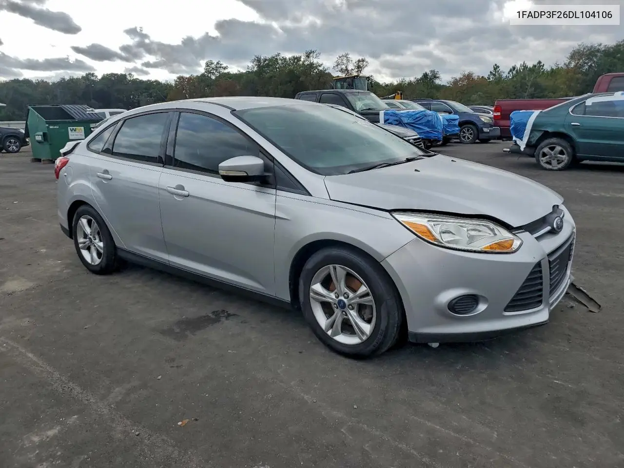1FADP3F26DL104106 2013 Ford Focus Se
