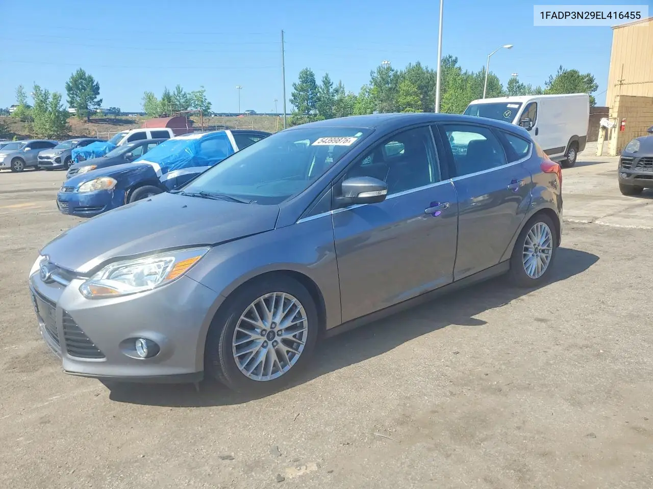 1FADP3N29EL416455 2014 Ford Focus Titanium