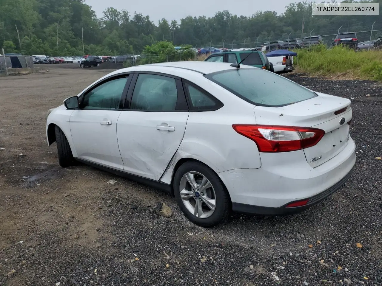 1FADP3F22EL260774 2014 Ford Focus Se