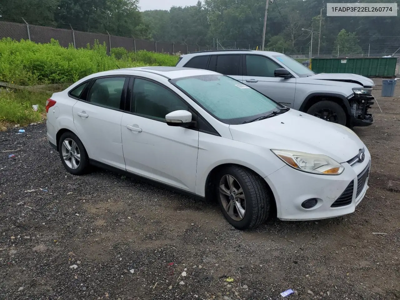 1FADP3F22EL260774 2014 Ford Focus Se