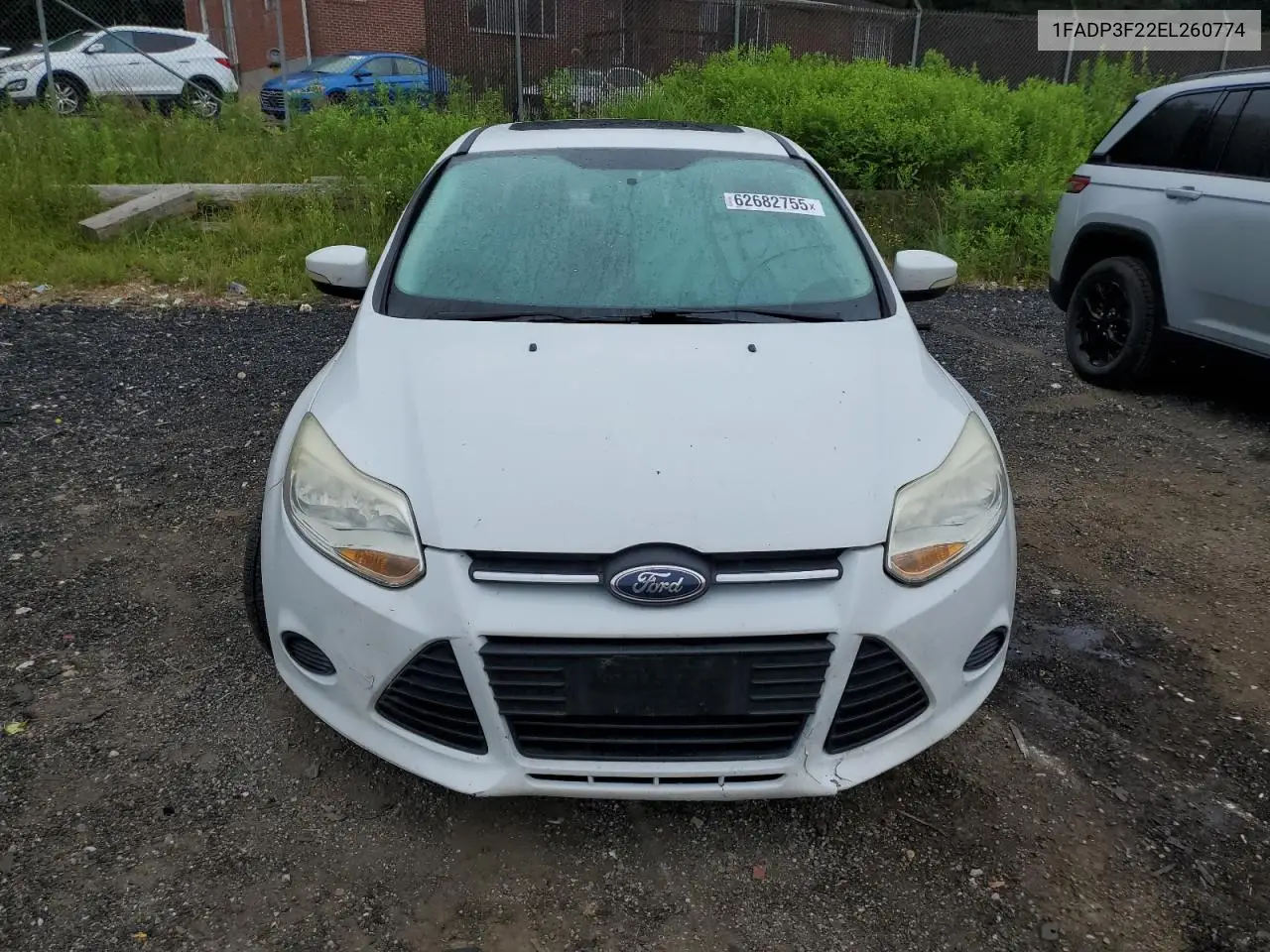 1FADP3F22EL260774 2014 Ford Focus Se