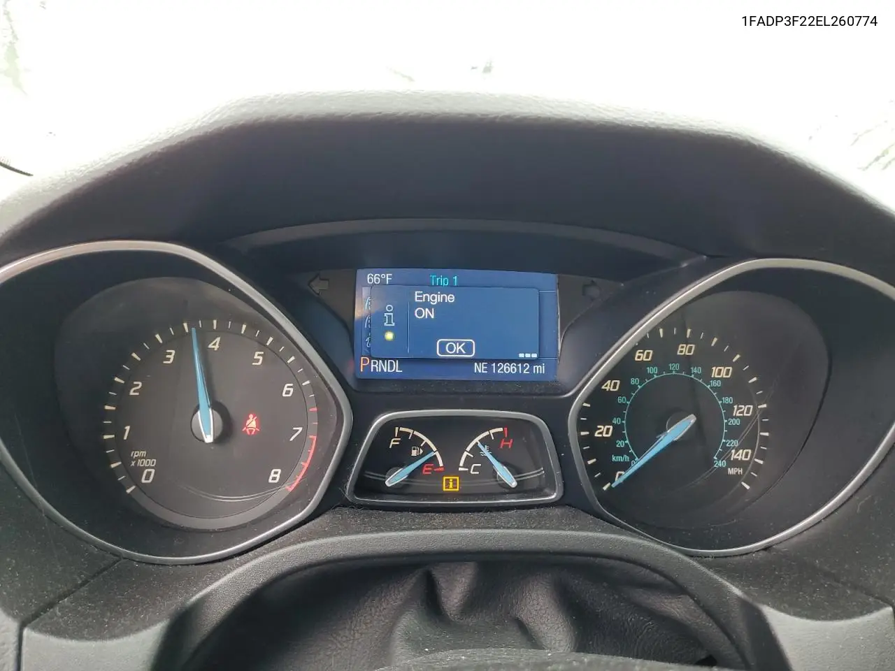 1FADP3F22EL260774 2014 Ford Focus Se