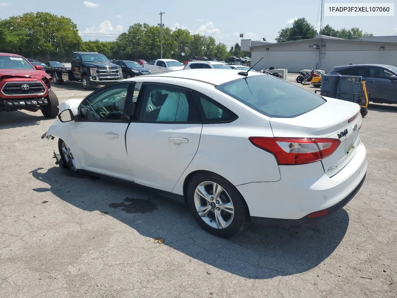 2014 Ford Focus Se VIN: 1FADP3F2XEL107060 Lot: 65803654