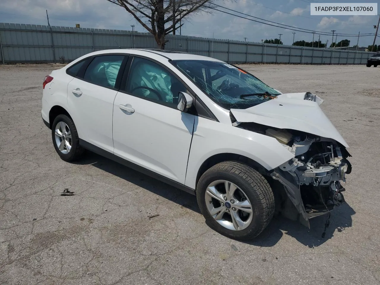 2014 Ford Focus Se VIN: 1FADP3F2XEL107060 Lot: 65803654