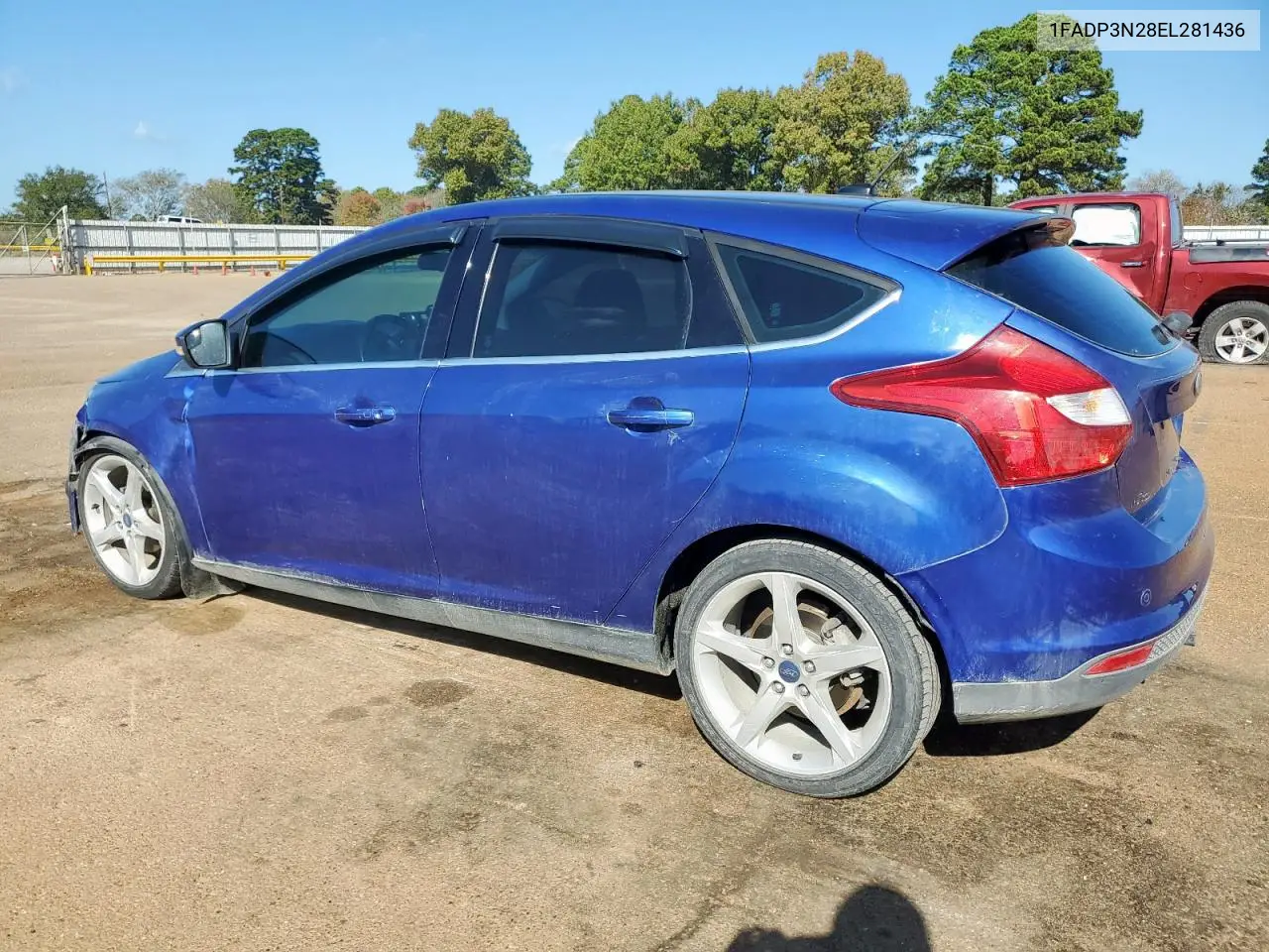 1FADP3N28EL281436 2014 Ford Focus Titanium