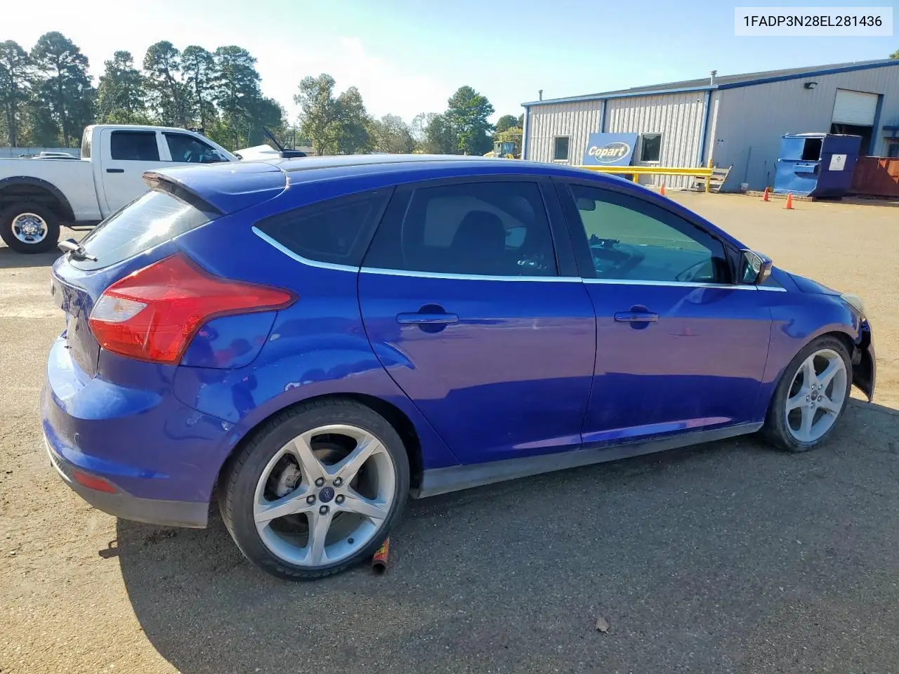 1FADP3N28EL281436 2014 Ford Focus Titanium