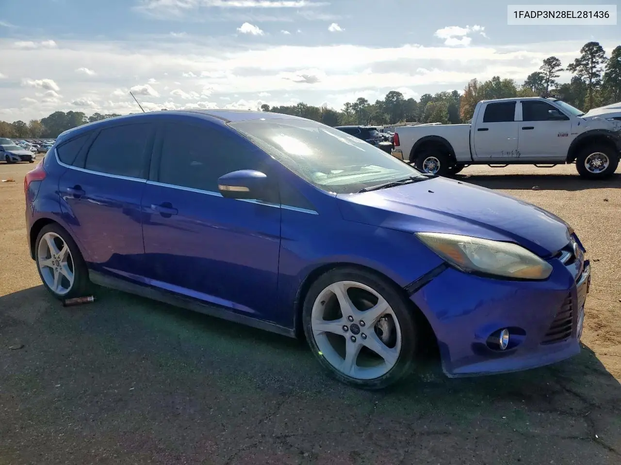 1FADP3N28EL281436 2014 Ford Focus Titanium