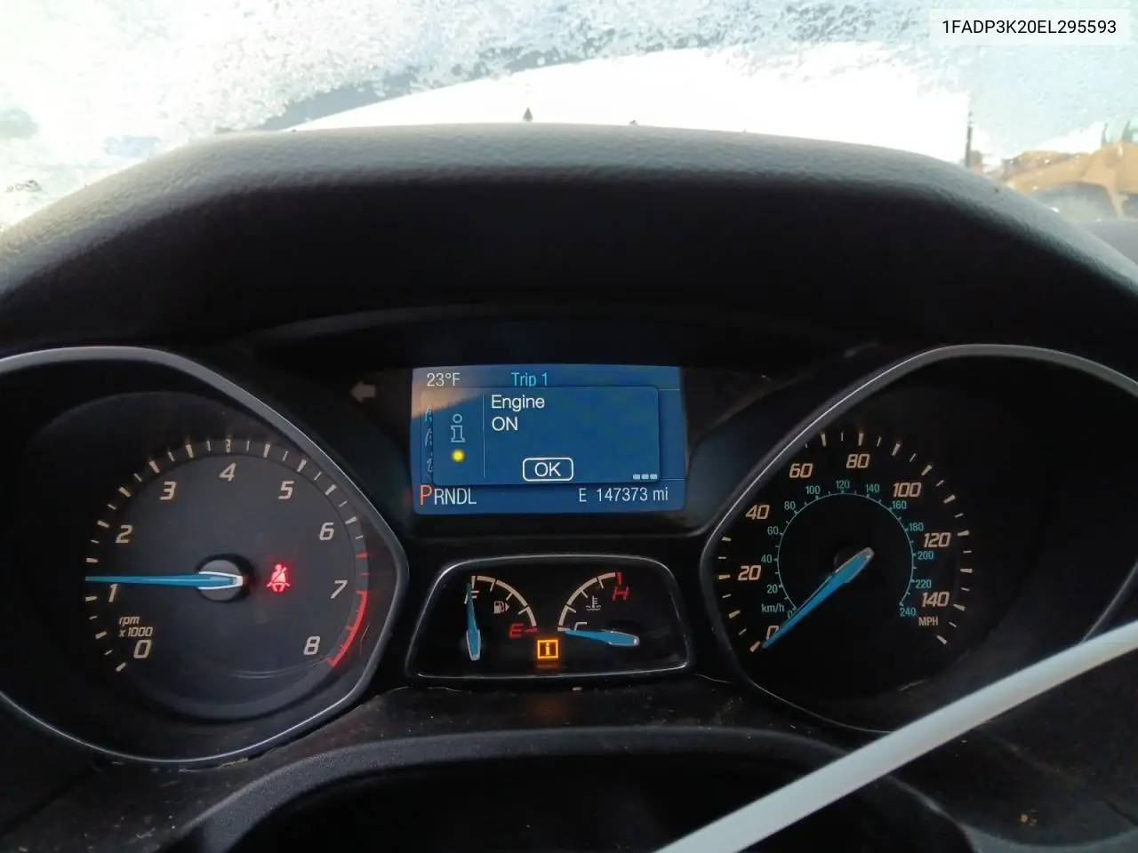 1FADP3K20EL295593 2014 Ford Focus Se
