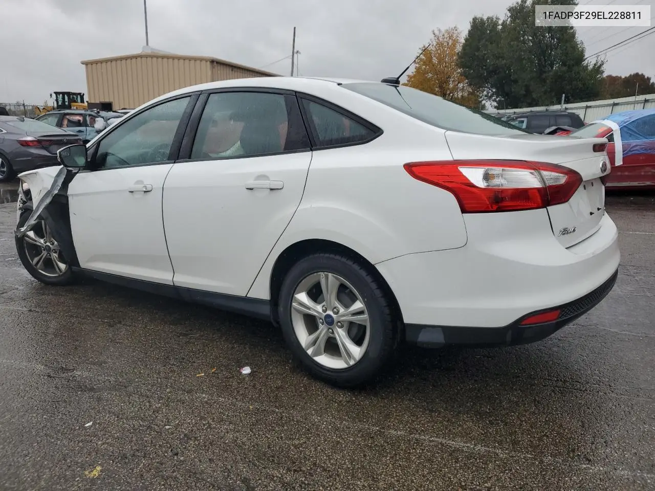 1FADP3F29EL228811 2014 Ford Focus Se