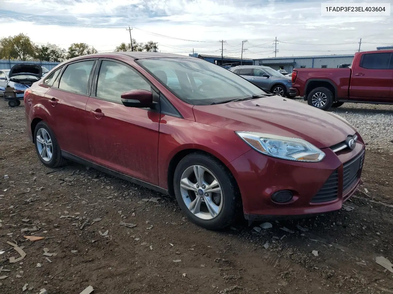 1FADP3F23EL403604 2014 Ford Focus Se