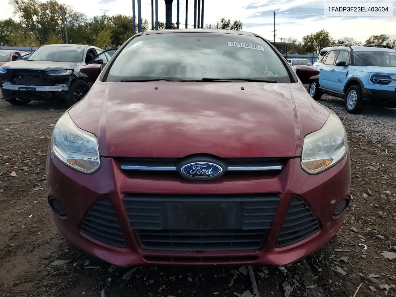 1FADP3F23EL403604 2014 Ford Focus Se
