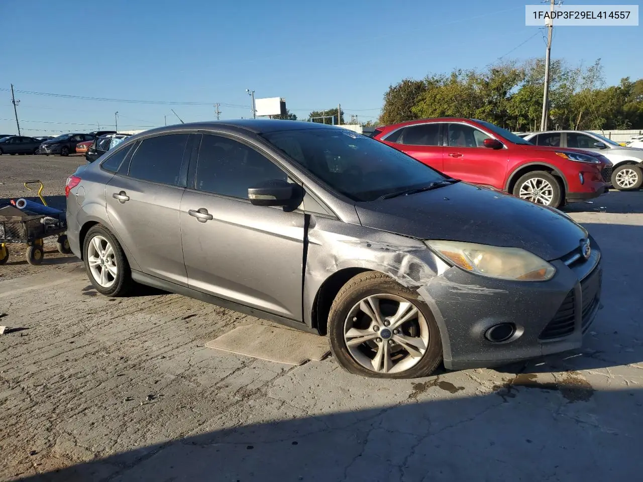 1FADP3F29EL414557 2014 Ford Focus Se