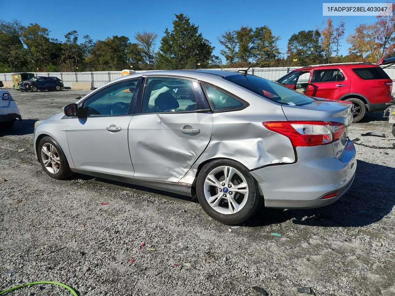 1FADP3F28EL403047 2014 Ford Focus Se